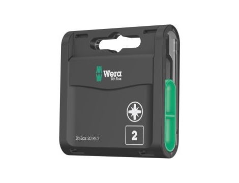 Wera - Bit-Box 20 PZ, 20 części - 05057760001