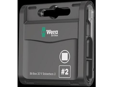 Wera - Bit-Box 20 V Robertson, 20 części - 05057790001