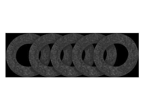 Wera - Zestaw części zamiennych: pierścienie filcowe 9200 do uchwytu na bity 881/4/1, 5 części - 05130003001