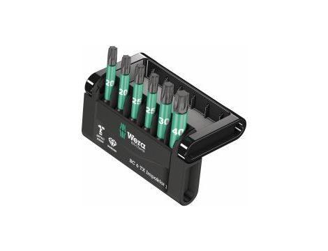 Wera - Bit-Check 6 TX Impaktor 1, 6 części - 05057693001 op.= 3 szt.