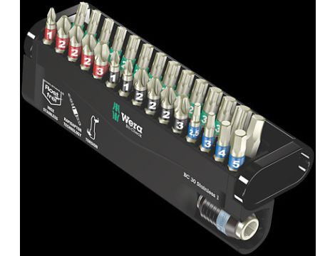 Wera - Bit-Check 30 Stainless 1, 30 części - 05071109001