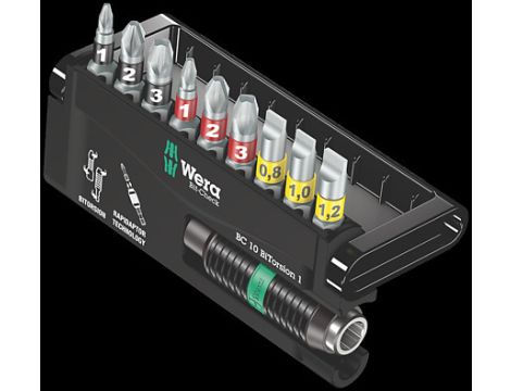Wera - Bit-Check 10 BiTorsion 1, 10 części - 05056374001