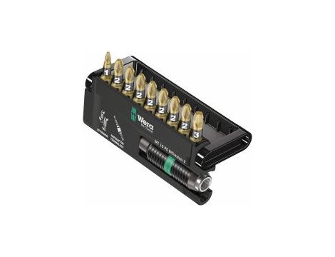 Wera - Bit-Check 10 PZ BiTorsion 2, 10 części - 05347153001