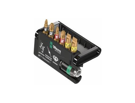 Wera - Bit-Check 7 Diamond 1, 7 części - 05057416001 op.= 3 szt.