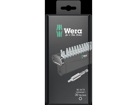 Wera - Zestaw Bit-Check 30 TX Universal 1 SB, 30 części - 05057900001