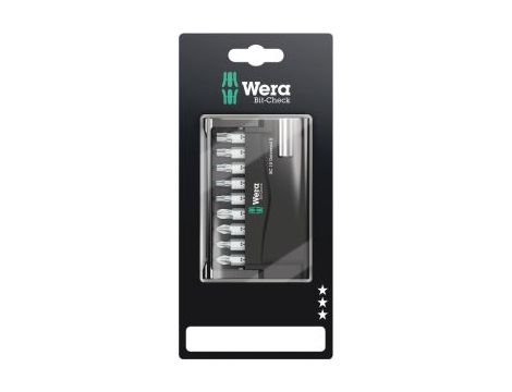 Wera - Bit-Check 10 Universal 5 SB, na blistrze, 10 części - 05073416001