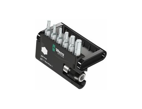 Wera - Bit-Check 7 Hex-Plus 1, 7 części - 05056168001