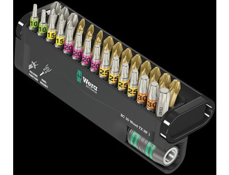 Wera - Bit-Check 30 Wood TX HF 1, 30 części - 05057436001