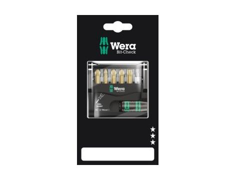 Wera - Zestaw Bit-Check 12 Wood 1 SB, 12 części - 05136390001