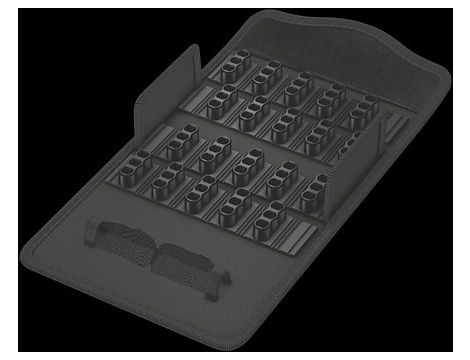 Wera - 9410 Etui tekstylnym Bit-Safe 61, bez wyposażenia - 05136459001