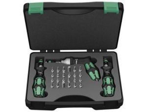 Wera - 7440/41/42 Zestaw wkrętaków dynamometrycznych nastawnych 0,3-6,0 Nm, 27 części - 05074739001