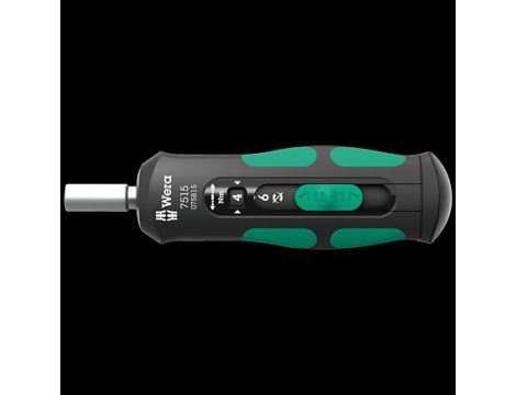Wera - Wkrętak dynamometryczny Kraftform Safe-Torque Speed 7515, 2-6 Nm - 05075815001
