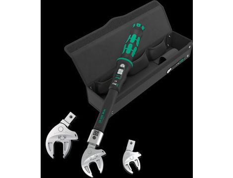 Wera - Zestaw z kluczem dynamometrycznym do pomp ciepła/systemów klimatyzacji 9530, 4 części - 05136076001