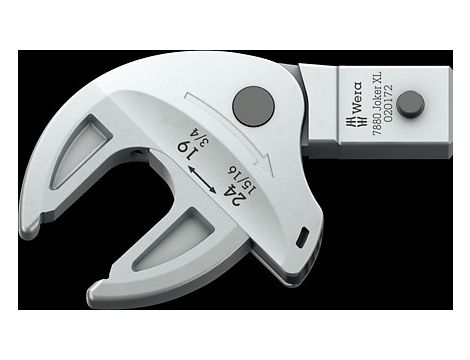 Wera - Samonastawny wtykowy klucz płaski 7880 Joker XL, zakres pracy 19-24 mm, chwyt 14x18mm - 05020172001