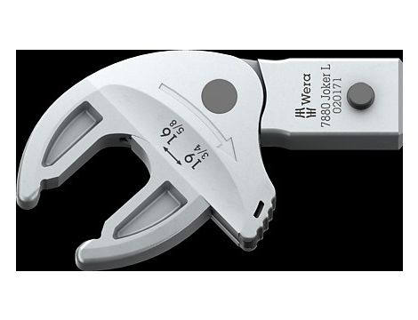 Wera - Samonastawny wtykowy klucz płaski 7880 Joker L, zakres pracy 16-19 mm, chwyt 14x18mm - 05020171001