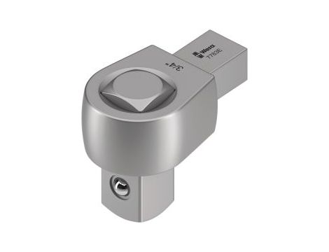 Wera - 7783 E Końcówka wtykowa z 4-kątnym czopem przetykanym, 14x18 mm - 05078710001