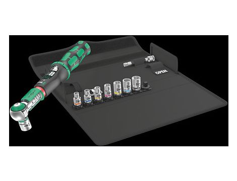 Wera - Safe-Torque A 1 Set 1, z zabierakiem czworokątnym 1/4', 2-12 Nm, 10 części - 05075830001