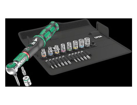 Wera - Safe-Torque A 2 Set 1, z gniazdem zabierakowym sześciokątnym 1/4', 2-12 Nm, 23 części - 05075832001