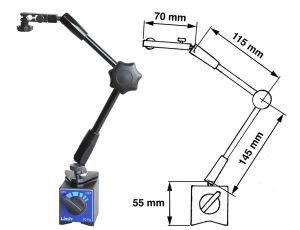 Limit - Statyw pomiarowy z regulacją przy podstawie - 119080257