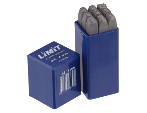 Limit - Zestaw numeratorów od 0 do 9 wysokość cyfr 8 mm - 17330606