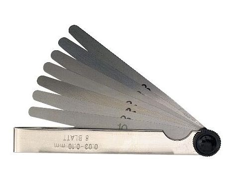 Limit - Szczelinomierz płytkowy 8 płytek 0,03-0,10 mm - 25953001
