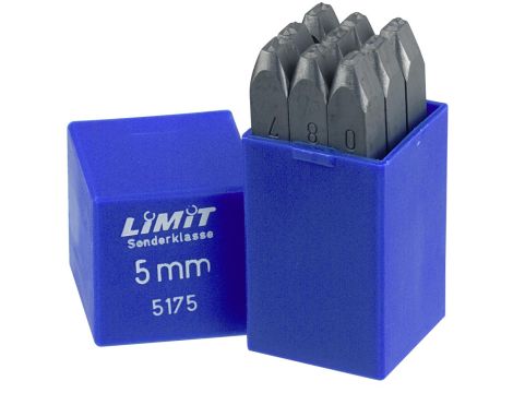 Limit - Stemple znakujące 5175- cyfry od 0 do 9 o wysokości 4 mm - 51750305