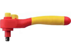 Wiha - izolowana grzechotka, z precyzyjnym mechanizmem dwukierunkowym przełączalne  3/8