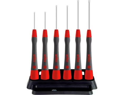 Wiha - wkrętak precyzyjnyzestaw PicoFinish® TORX® IP 6-cz. z podstawką  - 42996