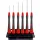 Wiha - wkrętak precyzyjnyzestaw PicoFinish® TORX® IP 6-cz. z podstawką  - 42996