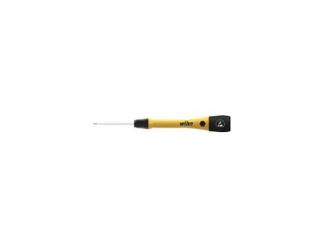 Wiha - wkrętak precyzyjny PicoFinish® ESD płaski  3,5 x 60 mm - 43673