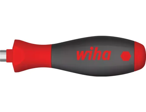 Wiha - wkrętak z uchwytem na bity SoftFinish magnetyczny 1/4"  125 mm - 32160