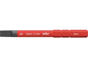 Wiha - bit slimBit electric płaski  4,0 mm x 75 mm - 34580