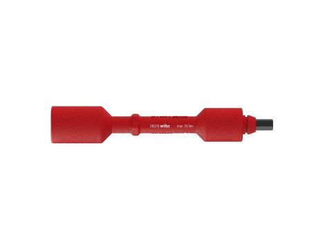 Wiha - trzon wymienny electric klucz nasadowy sześciokątny do wkrętaków dynamometrycznych z rękojeścią T VDE  10,0 mm x 132 mm, 17 Nm - 38928