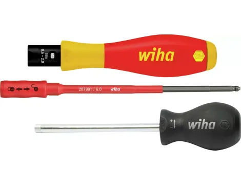 Wiha - wkrętak dynamometryczny TorqueVario®-S electric z regulowanym momentem dokręcania  0,8-5,0 Nm, 3,8 mm - 26626