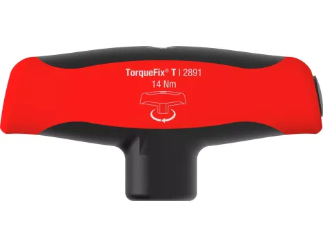 Wiha - wkrętak dynamometryczny z rękojeścią T TorqueFix® Tplus z ustawionym na stałe momentem dokręcania  8 Nm, 6 mm - 29229