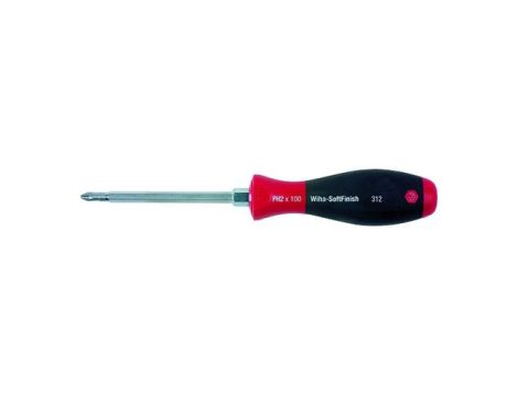 Wiha - wkrętak SoftFinish Phillips z trzonem sześciokątnym i nasadką sześciokątną  PH4 x 200 mm - 00767