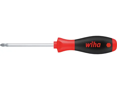 Wiha - wkrętak SoftFinish Pozidriv z trzonem okrągłym  PZ2 x 100 mm - 00772