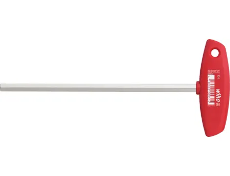 Wiha - klucz trzpieniowy z rękojeścią T sześciokątny niklowany na wysoki płysk  8 x 200 mm - 00930