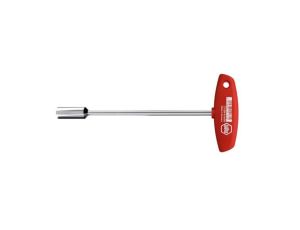 Wiha - klucz nasadowy z rękojeścią T sześciokątny niklowany na wysoki płysk  16 x 125 mm - 00994