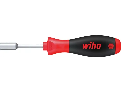 Wiha - wkrętak SoftFinish klucz nasadowy sześciokątny z krótkim trzonem okrągłym  7 mm x 65 mm - 01078