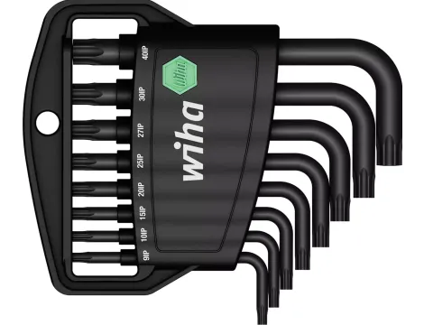 Wiha - zestaw kluczy trzpieniowych w uchwycie Classic TORX PLUS® czerniony chemicznie 8-cz.  - 36459