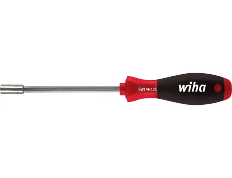 Wiha - wkrętak z uchwytem na bity SoftFinish magnetyczny 1/4"  400 mm - 01476