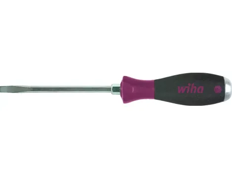 Wiha - wkrętak MicroFinish płaski z trzonem sześciokątnym na calej długości i masywnym kołpakiem stalowym  4,5 mm x 90 mm - 29133