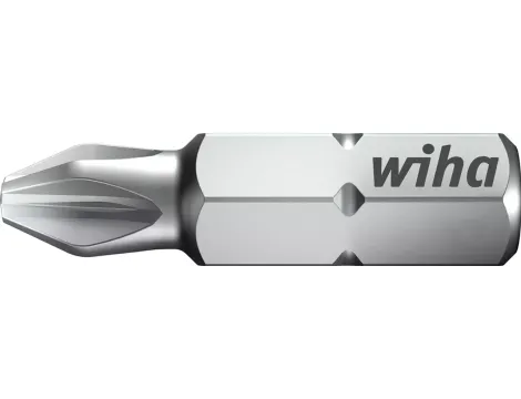 Wiha - zestaw bitów Standard 25 mm Pozidriv 10-cz. 1/4" w kasecie  - 24742