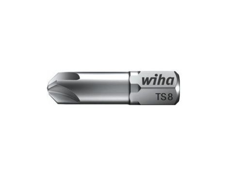 Wiha - bit zestaw ZOT 25 mm ze strefą skrętna Torq-Set® 1/4"  2 - op.=10 - 26249