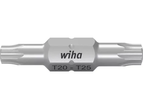 Wiha - zestaw podwójnych bitów 10szt - TORX®: T20, TORX 2: T25, Długość bitu: 30mm  - 43868