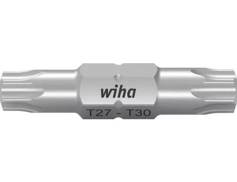 Wiha - zestaw podwójnych bitów 10szt - TORX®: T27, TORX 2: T30, Długość bitu: 30mm  - 43869