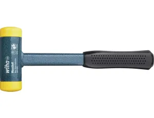 Wiha - młotek bezodrzutowy z obuchem średnio twardym z trzonem stalowym  70 mm - 02129