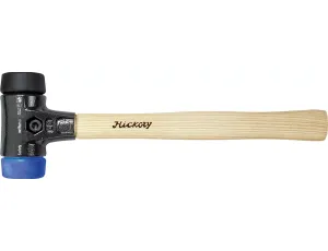 Wiha - młotek z miękkim obuchem Safety miękki/średnio miękki z trzonem z drewna hikory  50 mm - 26651