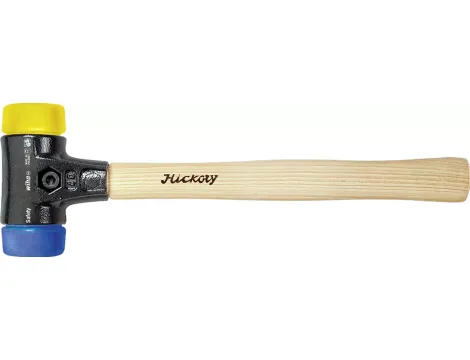 Wiha - młotek z miękkim obuchem Safety miękki/średnio twardy z trzonem z drewna hikory  40 mm - 26654